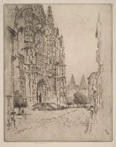 Towers of the Bishop's Palace, Beauvais