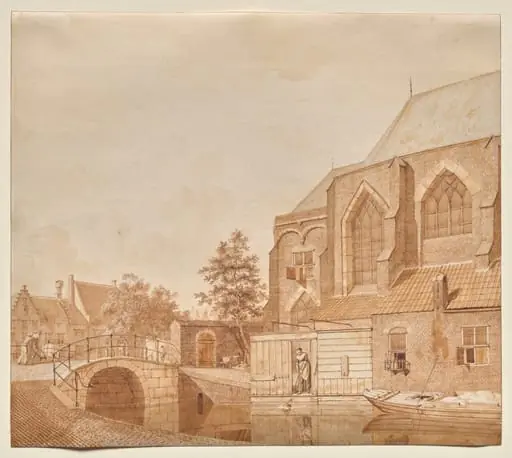 A View of the Nieuwe Kerk, Delft