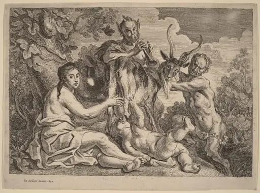 Jupiter Nourished by the Goat Amalthea