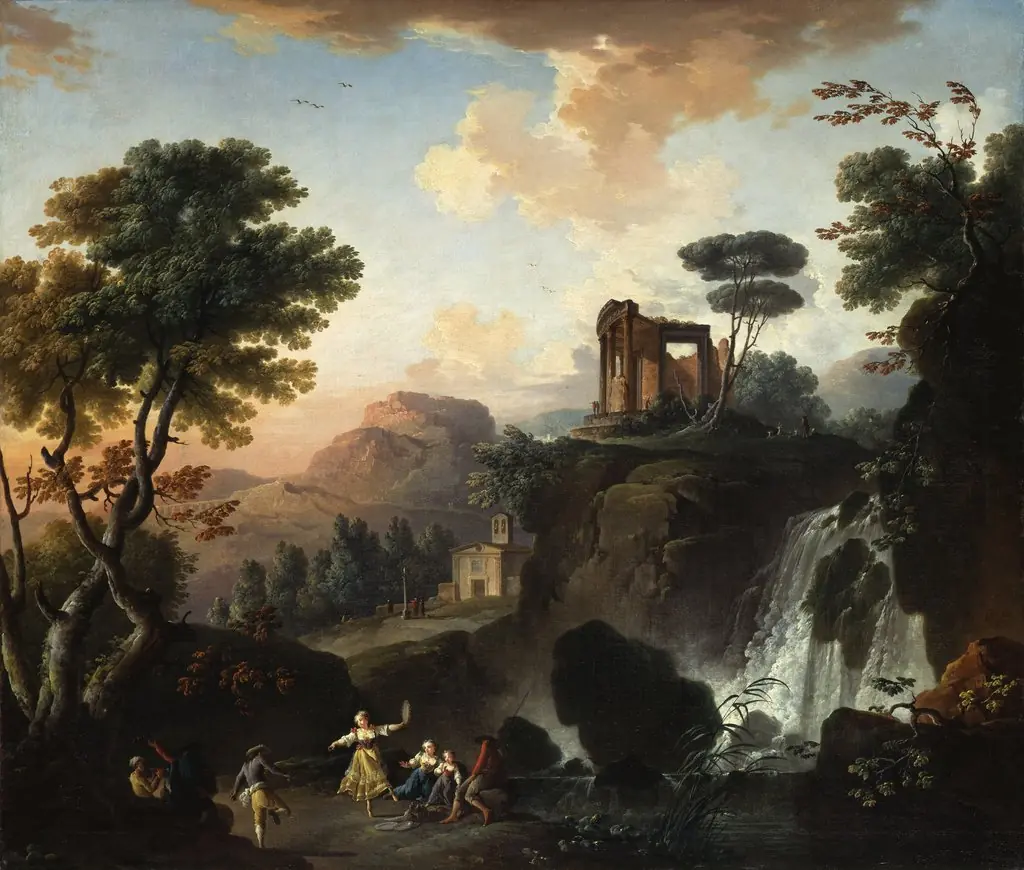 The Temple of Vesta in Tivoli