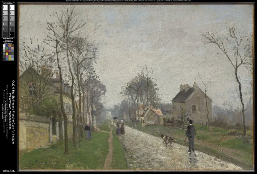 Route de Versailles, Louveciennes, Rain Effect