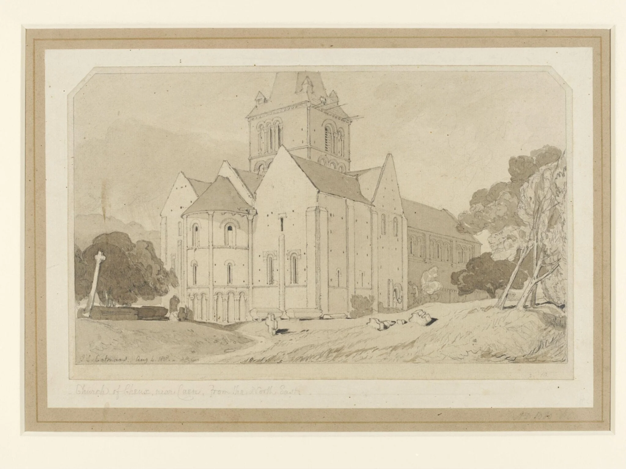 Church of Cheux, near Caen
