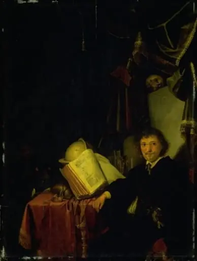 Portrait of a Man in an Interior