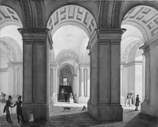 The Vestibule of Christiansborg Palace