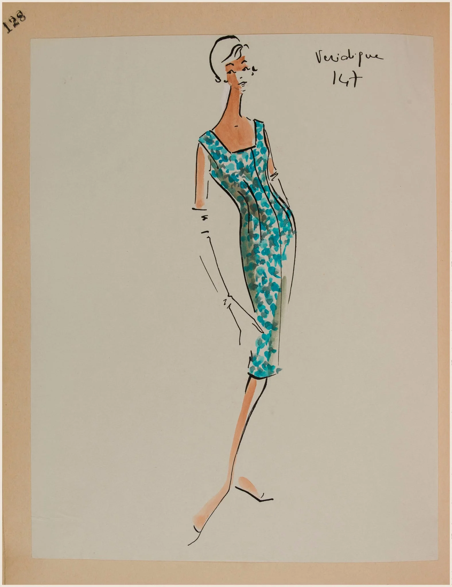 Véridique, by Marie-Louise Carven, 1958