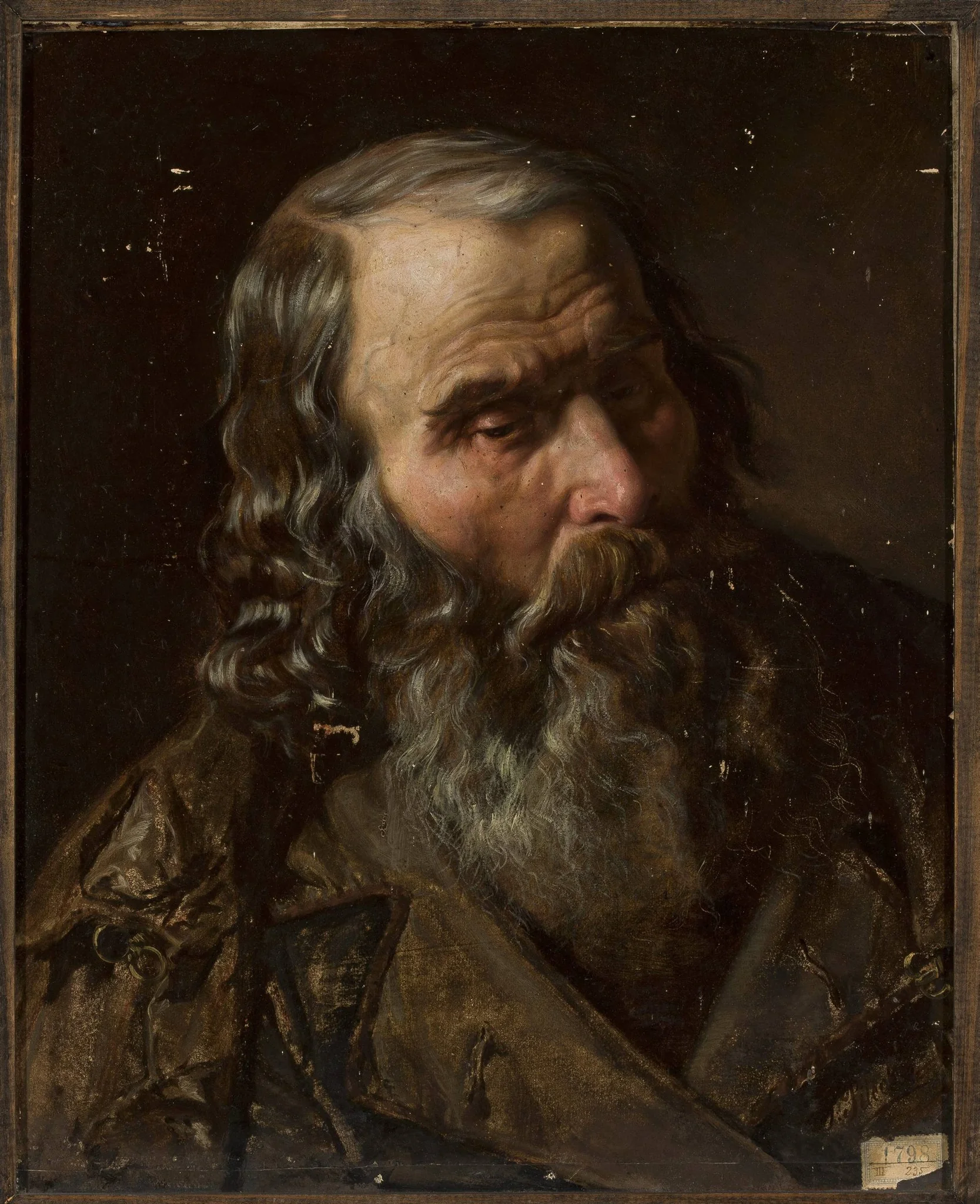 Head of an old man