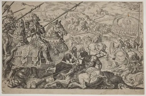 Suleiman the Magnificent Forced to Raise the Siege of Vienna
