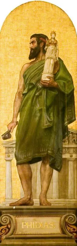 Phidias (c.480 BC–c.430 BC) (design for a mosaic in the Victoria and Albert Museum)