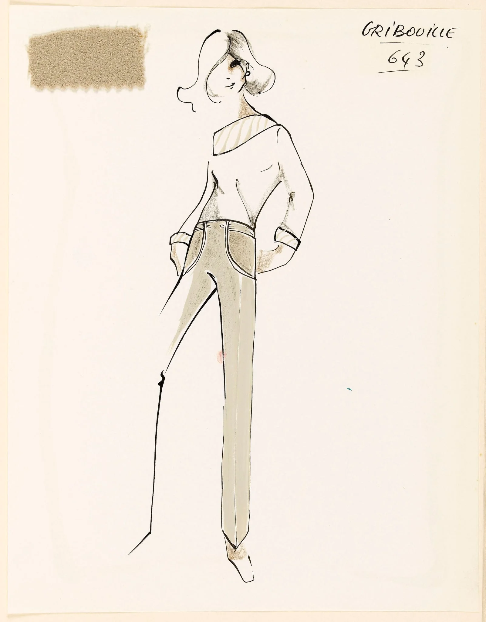 Gribouille, by Carven, 1965
