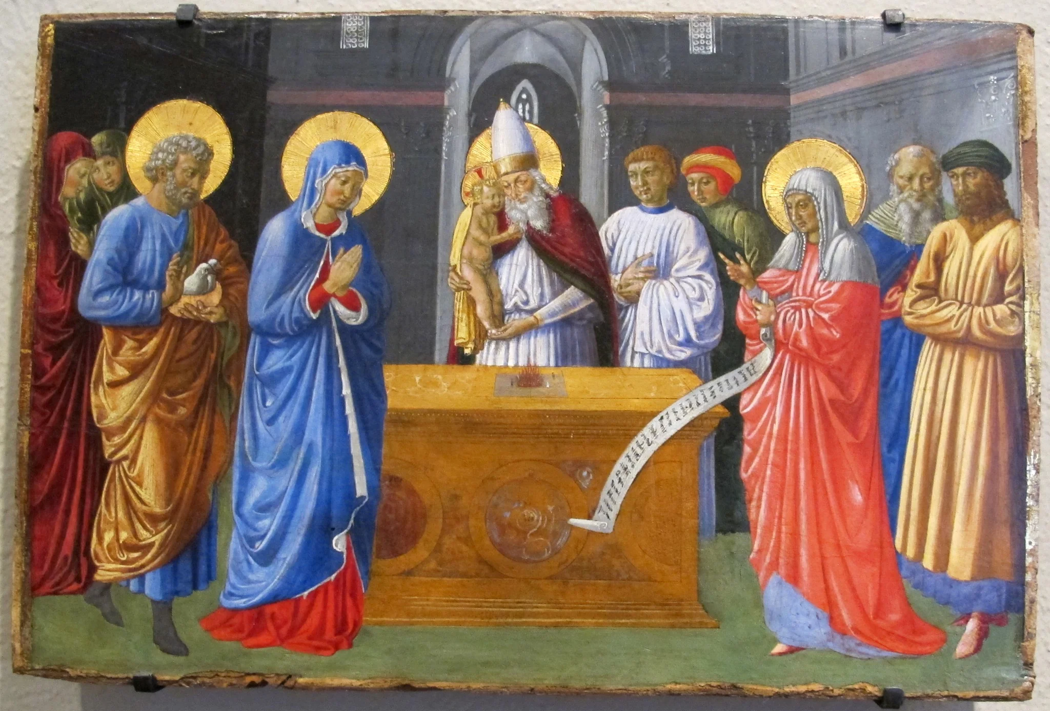 Presentation at the Temple, by Benozzo Gozzoli, unspecified, 1468