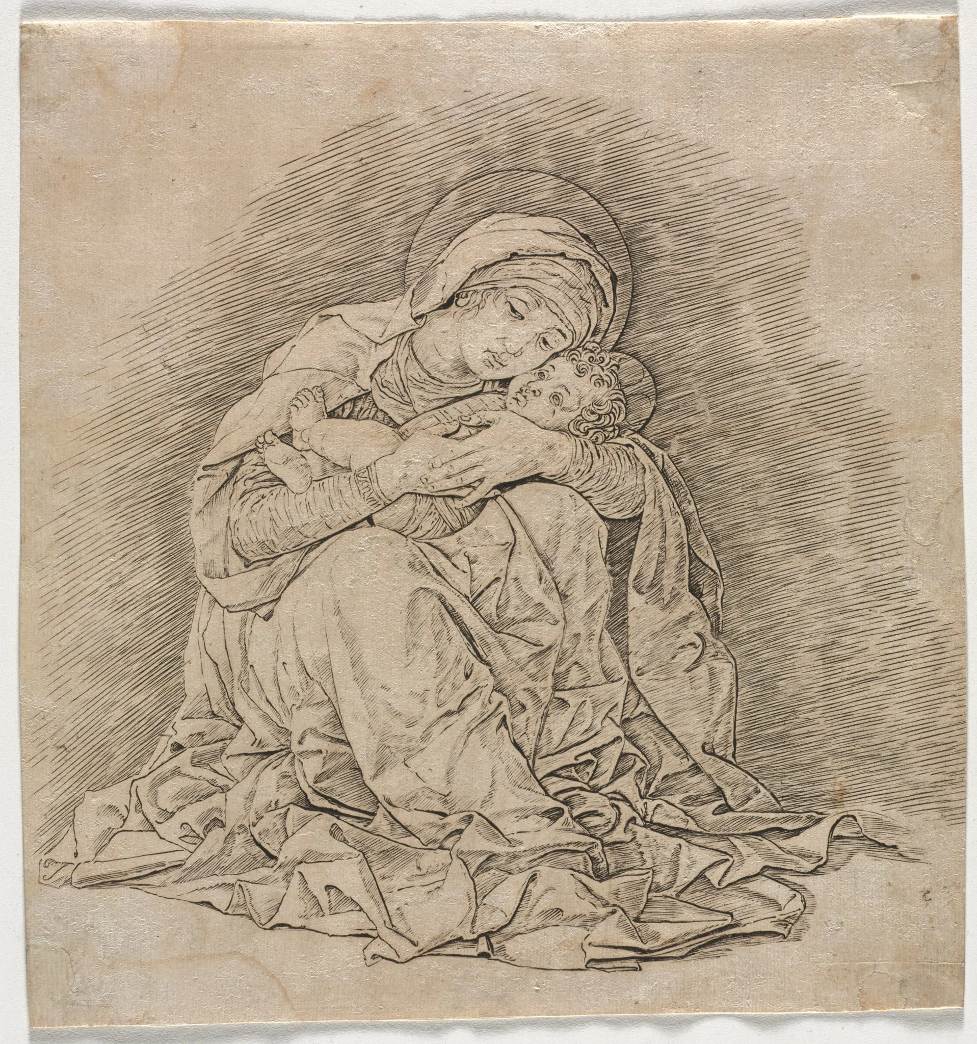 Virgin and Child, by Andrea Mantegna, 1488