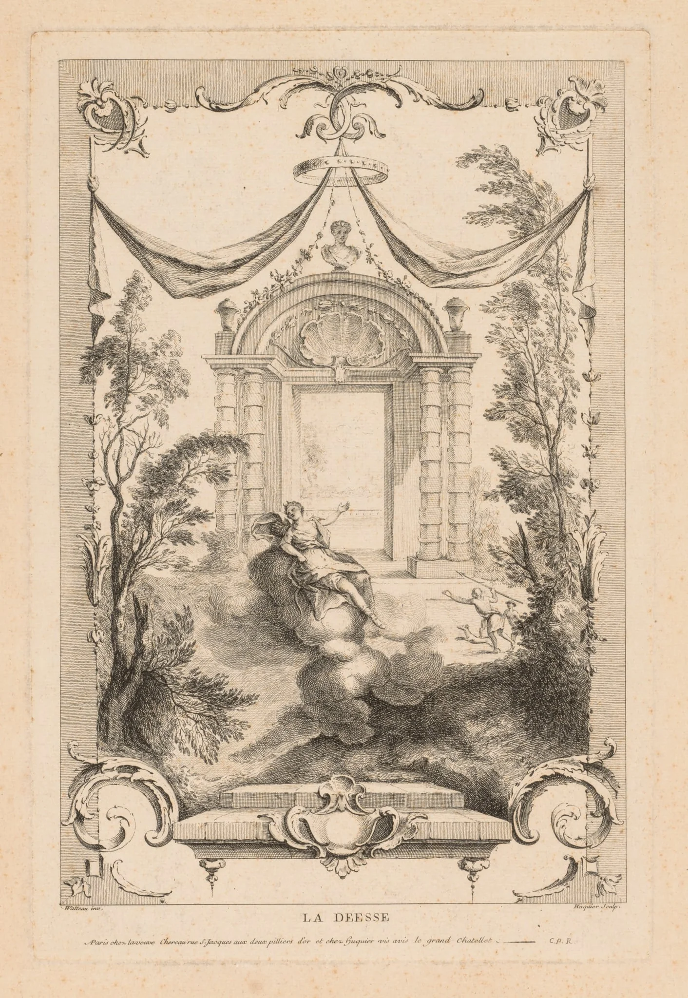 The Goddess, Diana on the Clouds