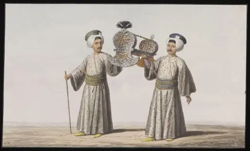 Besik alayi, or the ceremony of the Procession of the Cradle