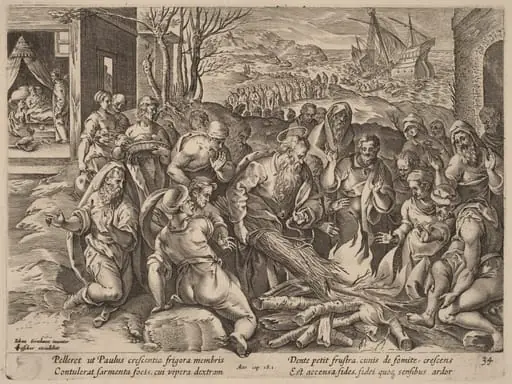 Saint Paul Shipwrecked on the Island of Melita
