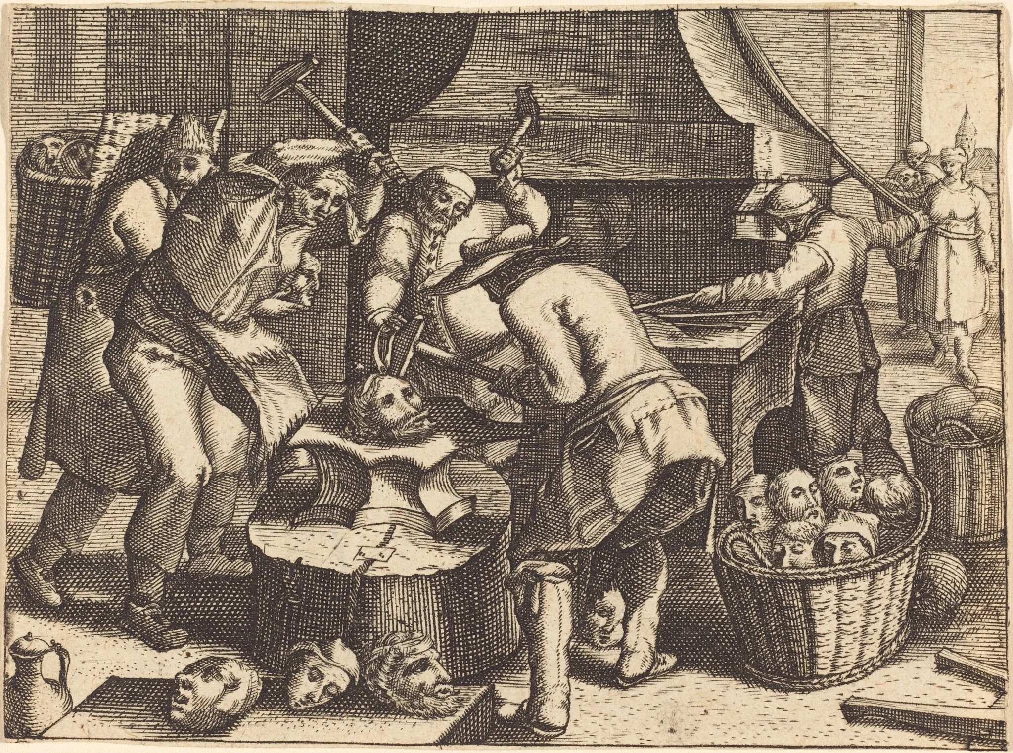 Exempel und Lehr Jetziger Welt Lauf, by Andreas Bretschneider III, ink, 1622
