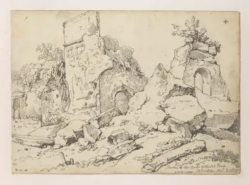 Ruins of the Old Fort, Calcutta