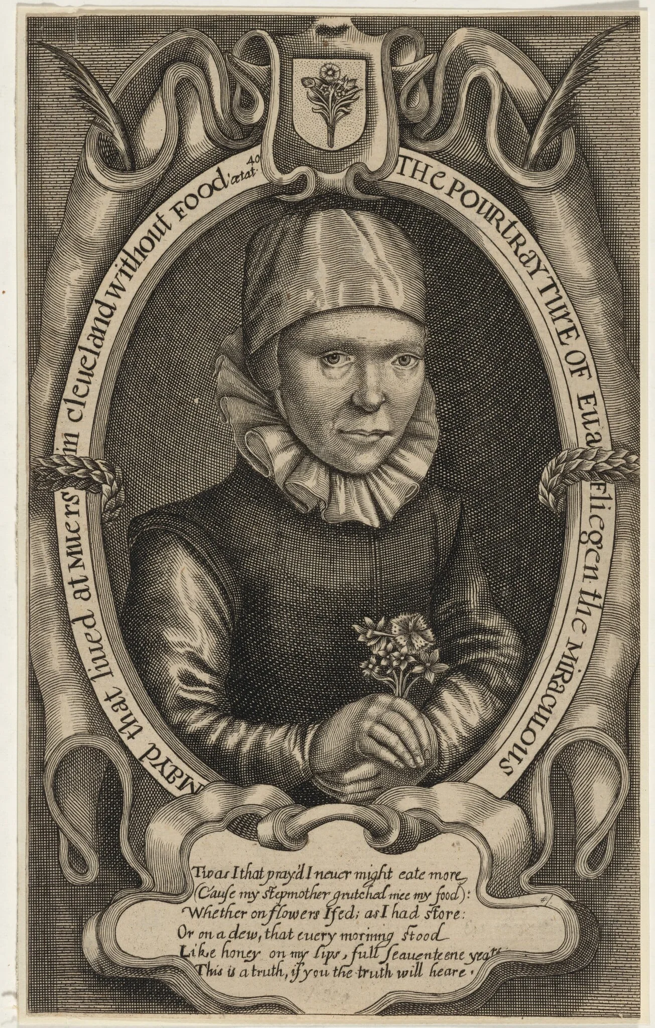 Eva Fliegen, by Unknown 19th Century, ink, 1850