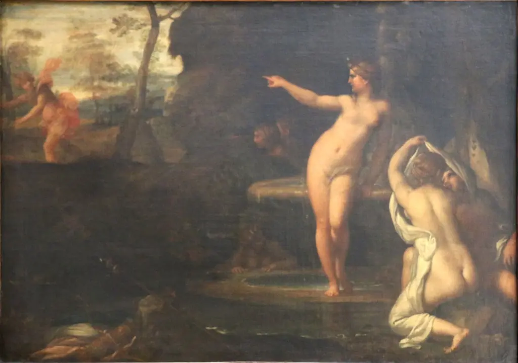 Diana Surprised by Actaeon