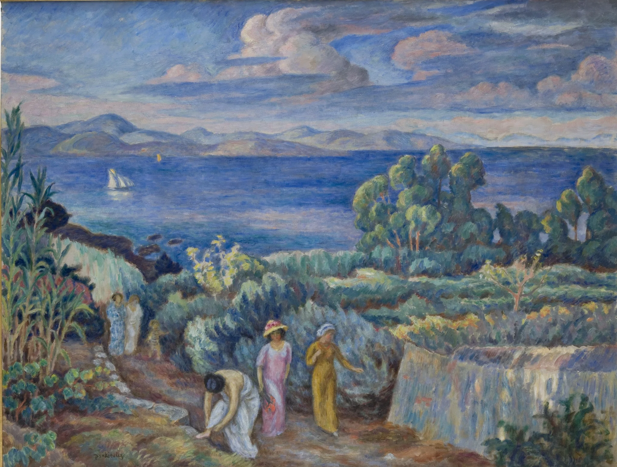 Return from a Swim