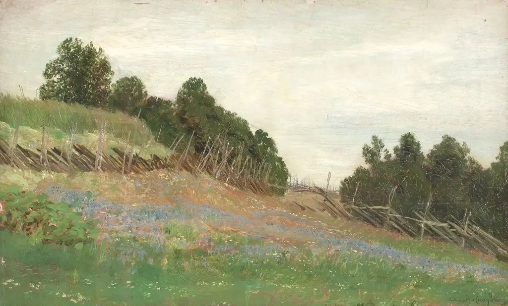 Finland. In a field
