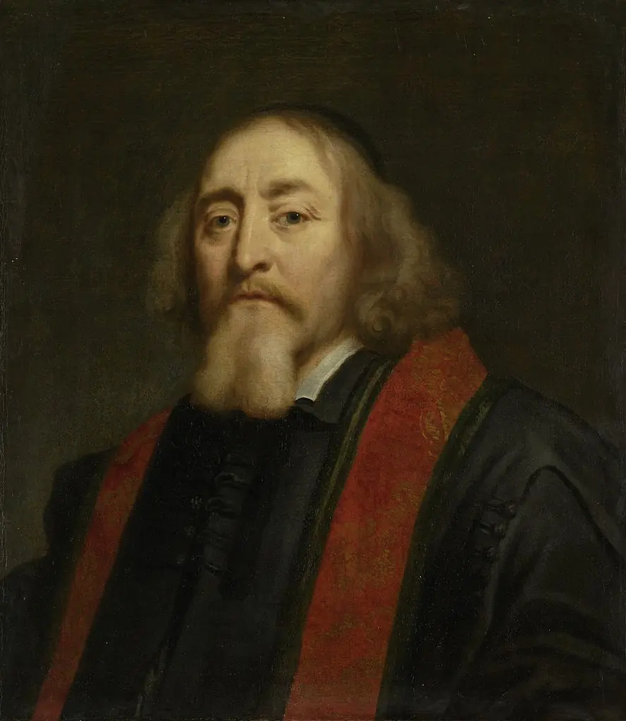 Jan Amos Comenius (Komensky) (1592-1670). Czech humanist and pedagogue. Exiled as a leader of the Moravian or Bohemian Brethren and settled in Amsterdam in 1656