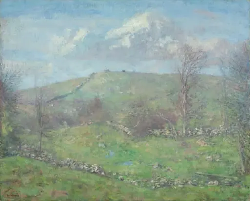 Spring on the Hillside