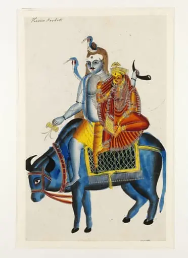 Shiva, Parvati and Nandi
