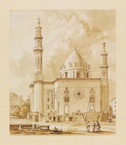Mosque of Sultan Hassan at Cairo