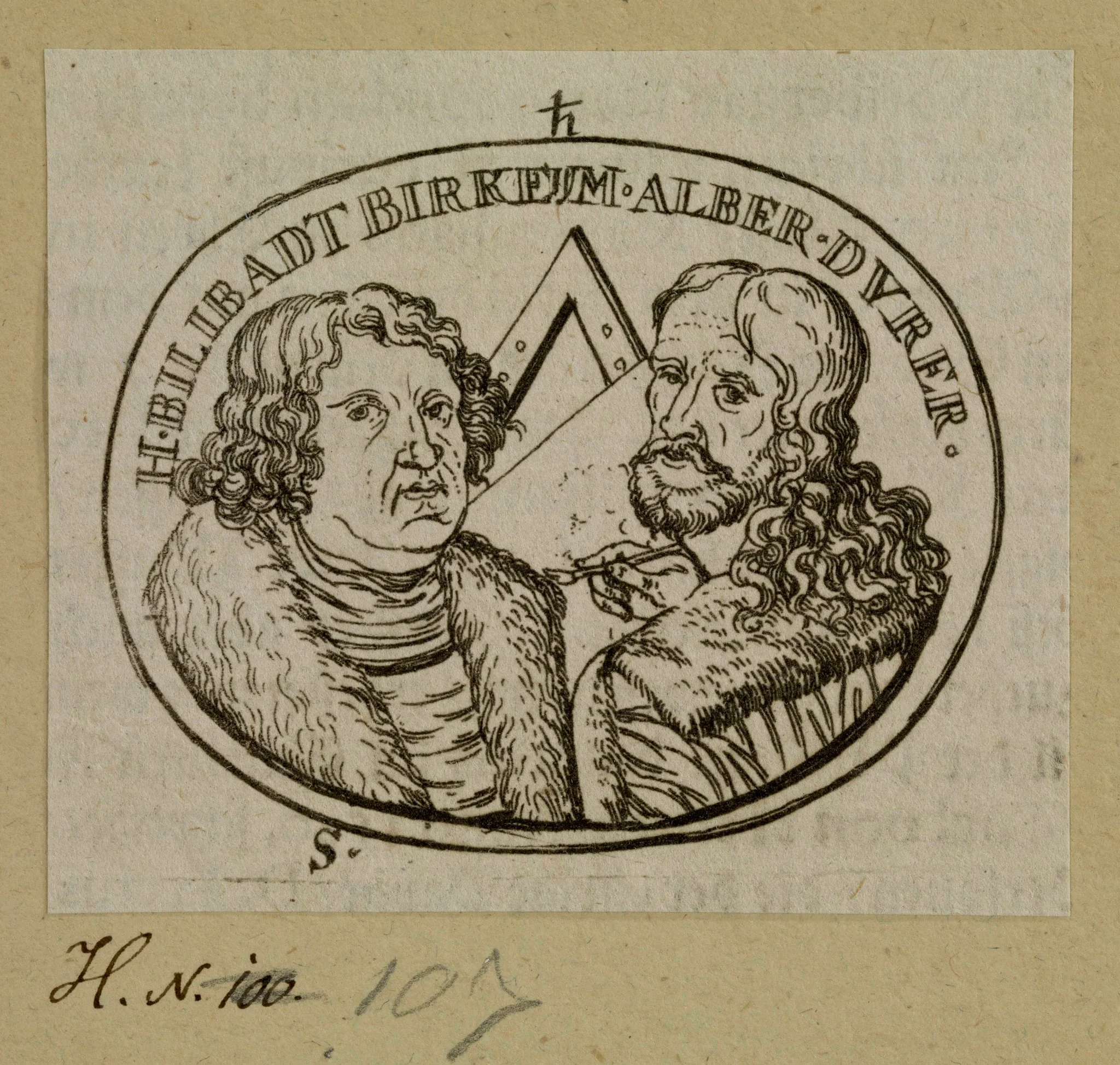 H. BILIBADT BIRKEYM. ALBER. DVRER., by Unknown, 1706