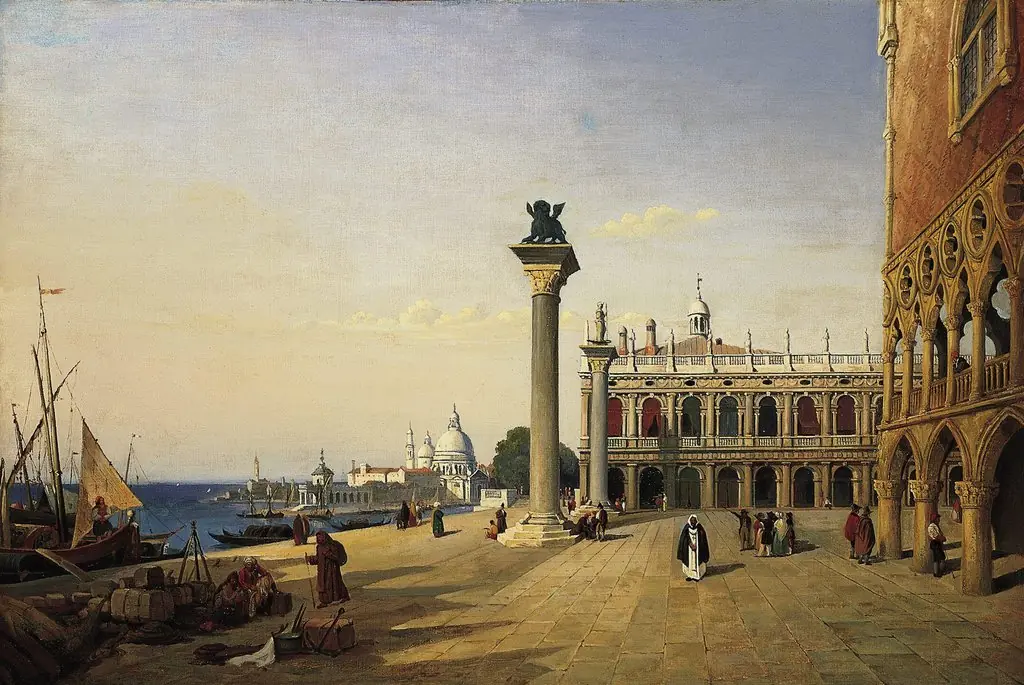 Venise, La Piazetta