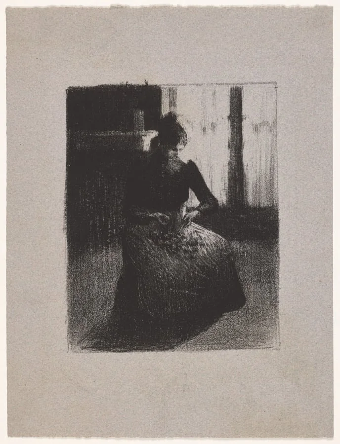 The Potato Peeler, by Ker-Xavier Roussel, 1893