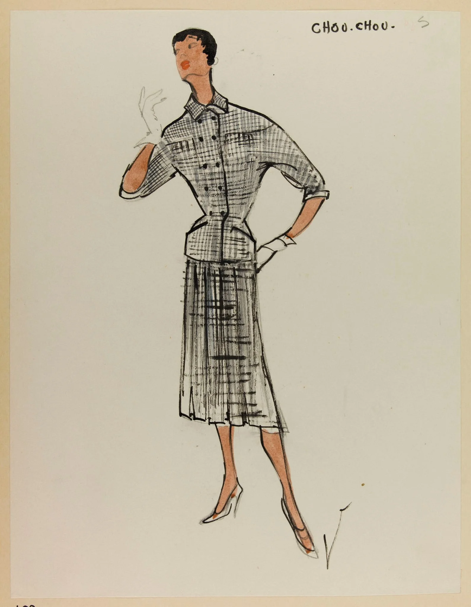 Chou-chou, by Carven, 1953