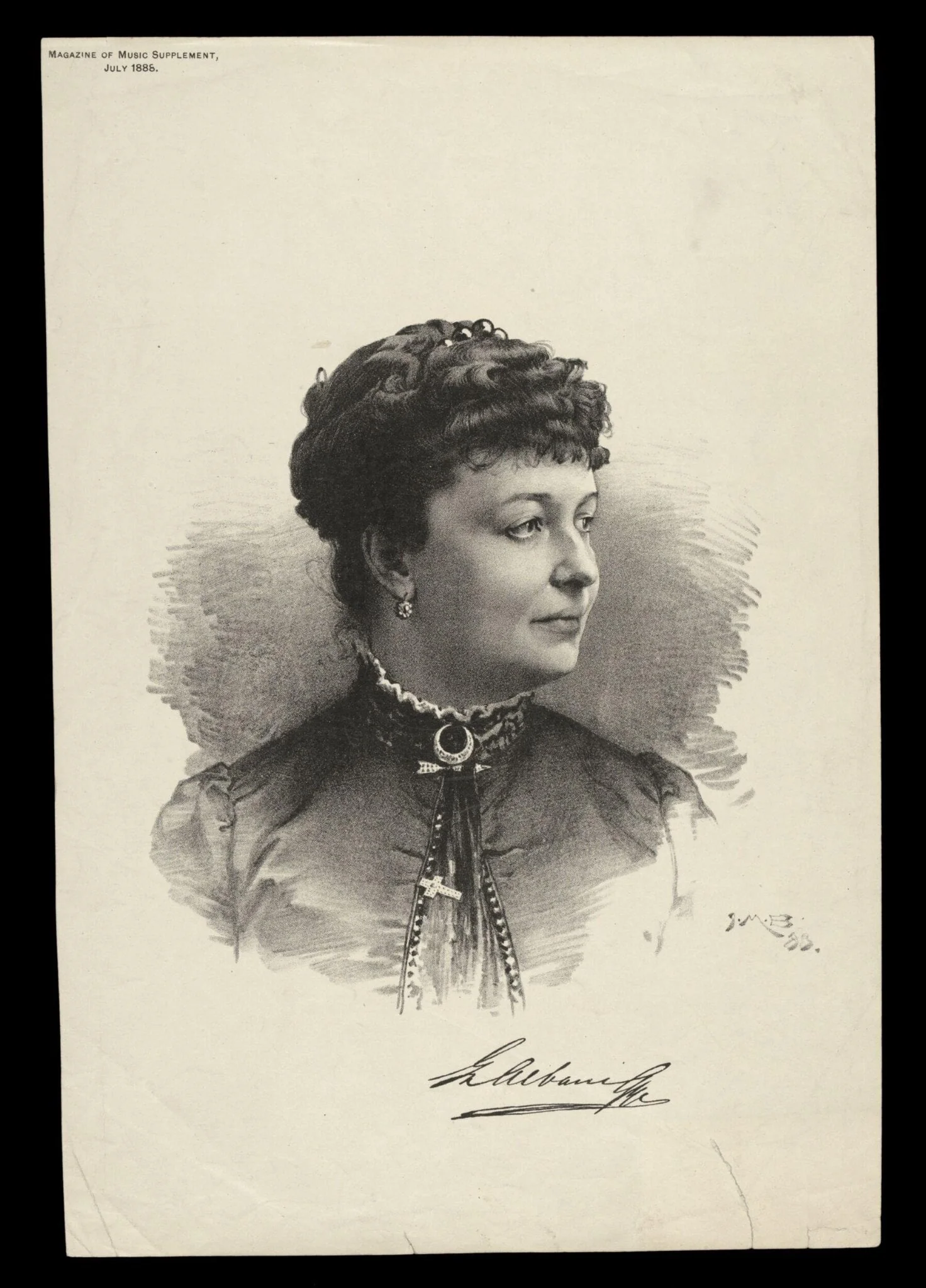 H Beard Print Collection, by Magazine of Music, 1888