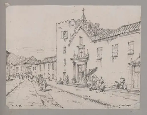 Front of Misericordia Church, Macao