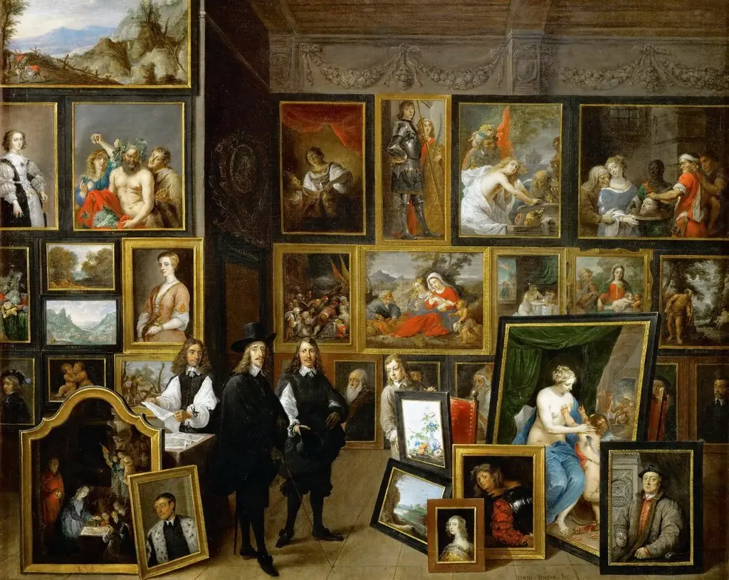 Archduke Leopold Wilhelm in his Gallery in Brussels
