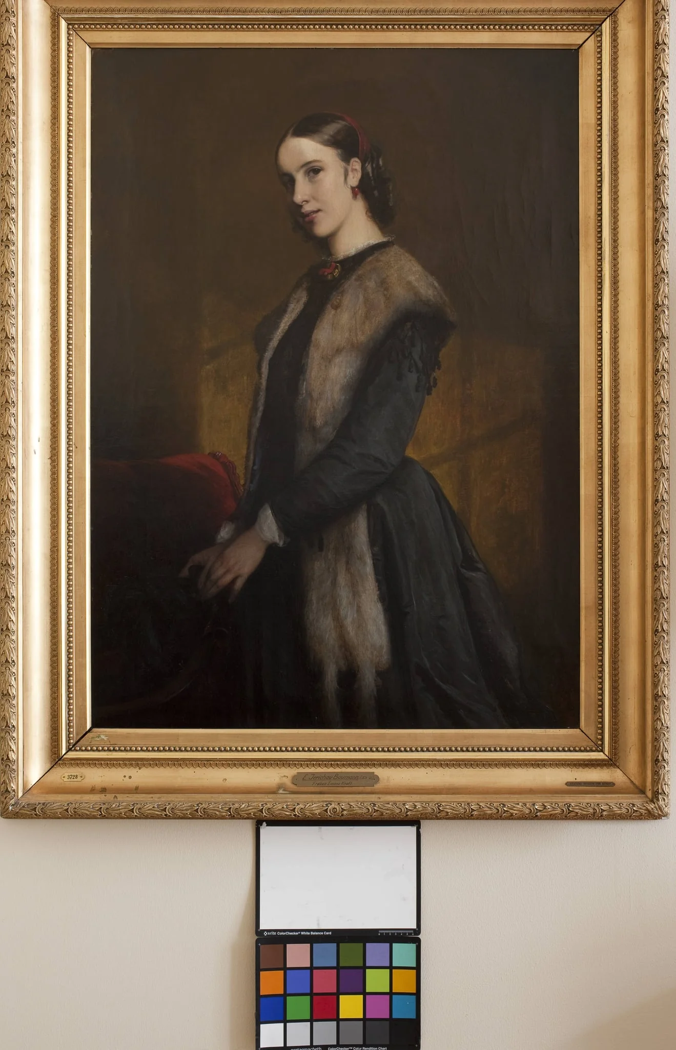 Forfatterinden Emma Kraft, by Unknown, 1857