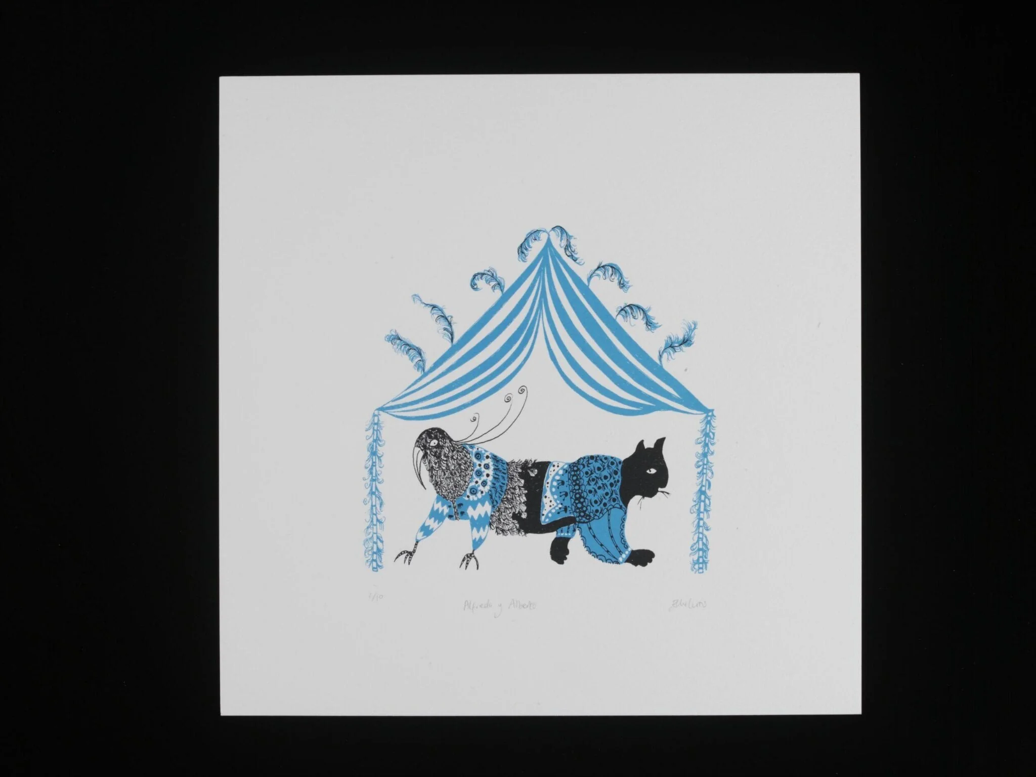 Alfredo Y Alberto, by East London Printmakers, 2009