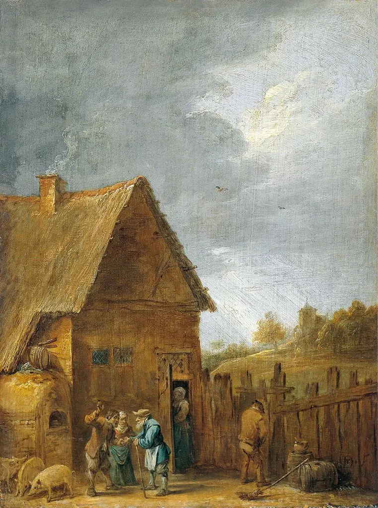 Yard of a Peasant House