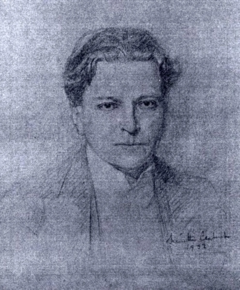 George Enescu, by Ninette Carteret, unspecified, 1932