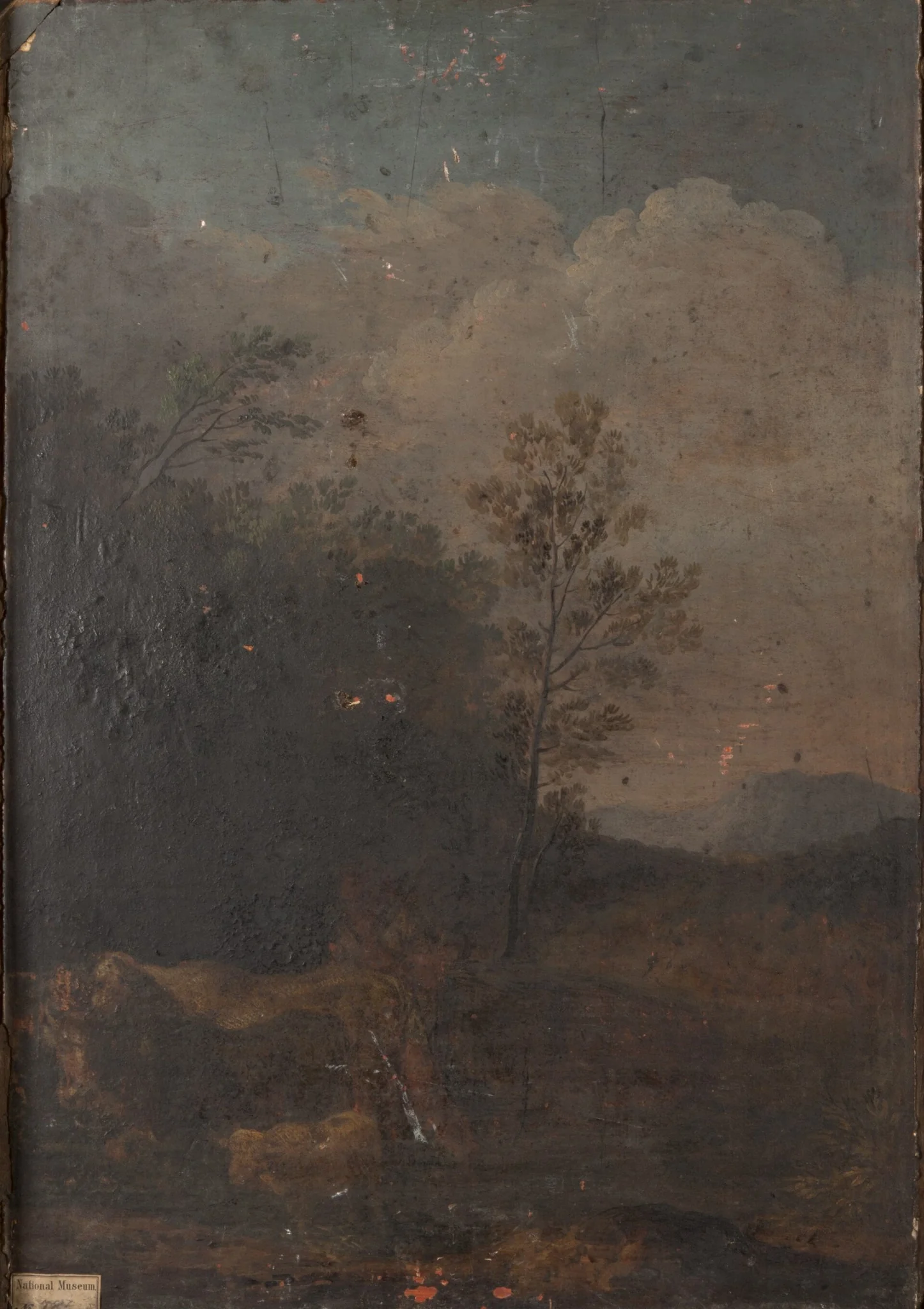 Landscape, by Unknown, oil