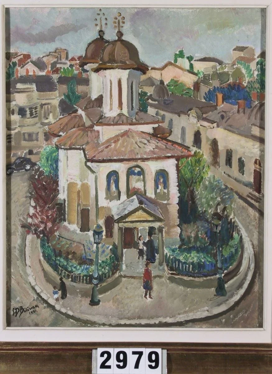 Peisaj citadin, by Lucia Demetriade-Bălăcescu, unspecified
