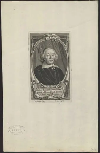 Portrait of Johan de Brune, Raedpensionaris van Zeeland