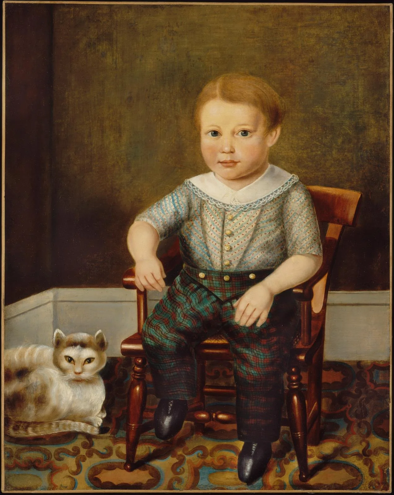 Boy with a Cat