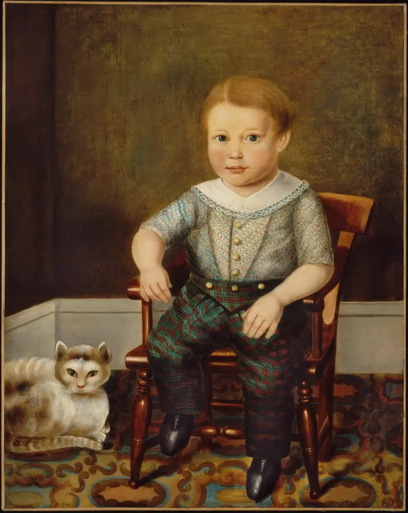 Boy with a Cat