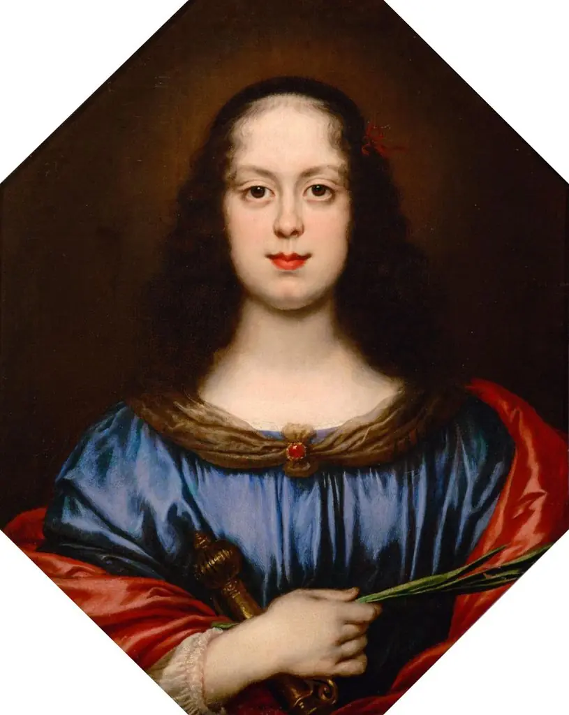 Portrait of Vittoria della Rovere (1622-1694) as St. Catherine