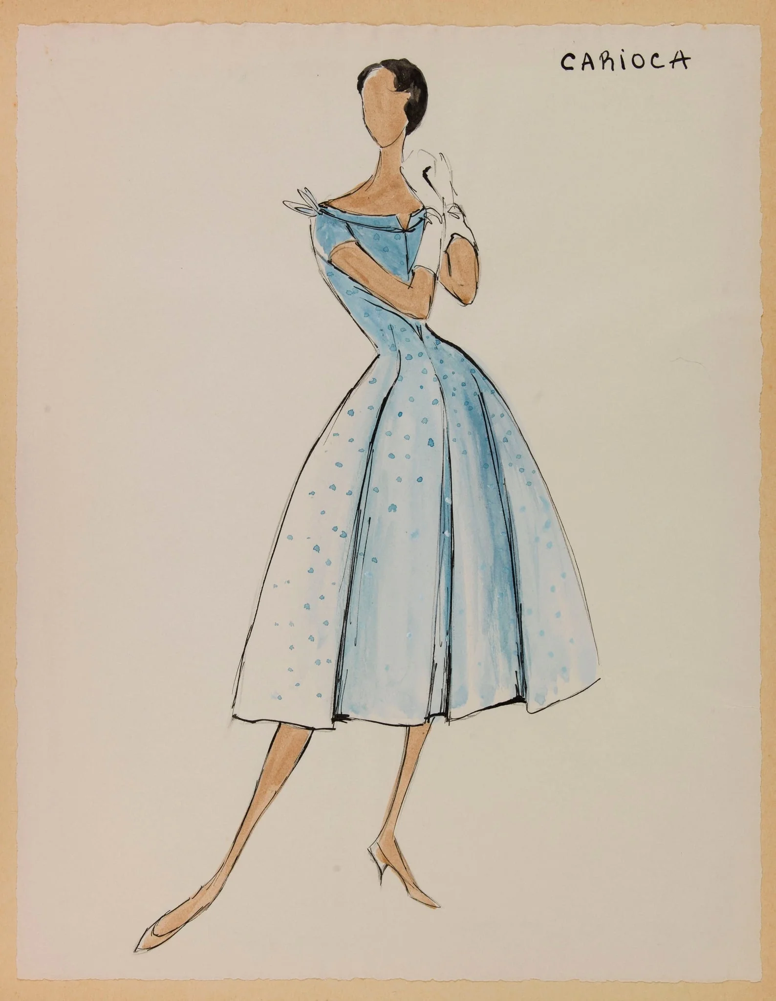 Carioca, by Marie-Louise Carven, 1956