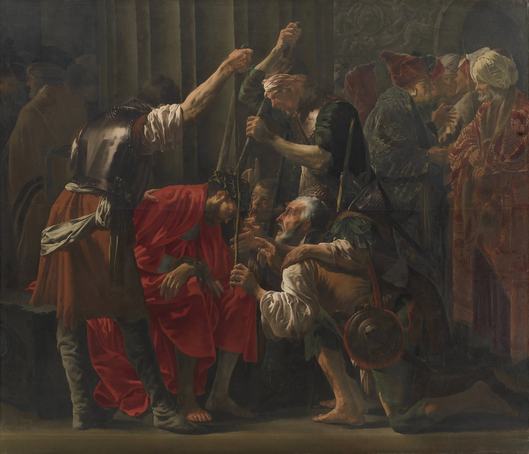 Christ Crowned with Thorns, by Unknown, 1620