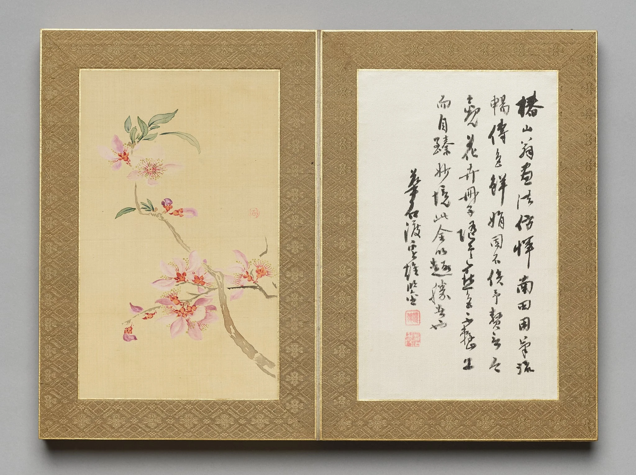 Preface from Flowers and Grasses, by Tsubaki Chinzan, unspecified, 1841