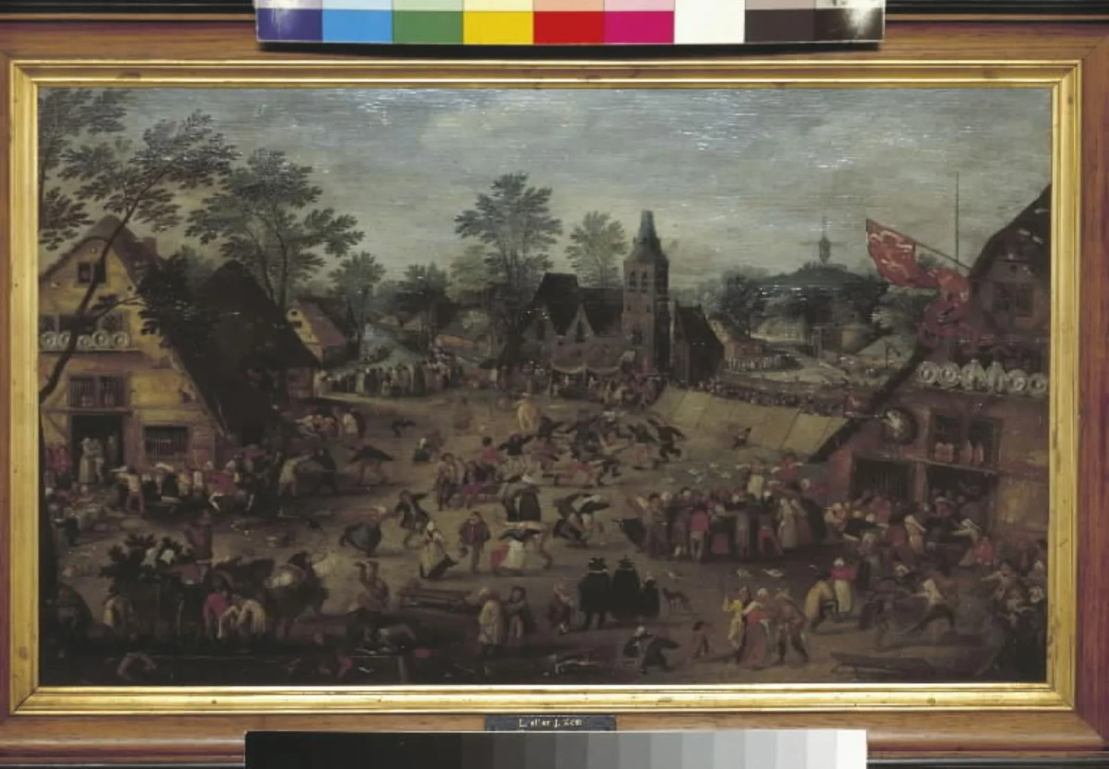 Kermis, by Unknown, 1601