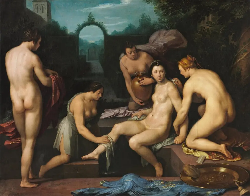 Bathsheba at her toilet